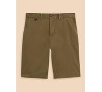 White Stuff Sutton Organic Chino Short in DK GREEN Art. WS438425 356125 438425-DK GREEN-34 5059514910362 White Stuff