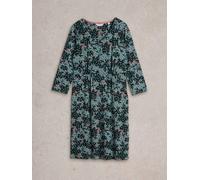 White Stuff Tallie Jersey Dress in TEAL MLT Art. WS441842 355838 441842-TEAL_MLT-10/Small 5063390215626 White Stuff 10-S/M