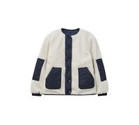 White Stuff Taylor Reversible Borg Jacket Ivory Größe: 8 | Kunstfell-Jacken Outlet | Damen | Weiß