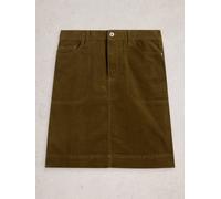 White Stuff Tia Cord Skirt 444227 in KHAKI_GRN, Size 10 360485 444227-KHAKI_GRN-10 5063390670050 White Stuff 10