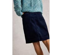 White Stuff Tia Cord Skirt Dark Navy Größe: 14 | Midiröcke Outlet | Damen | Blau