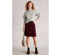 White Stuff Tia Cord Skirt Dark Plum Größe: 12 | Midiröcke Outlet | Damen | Magenta