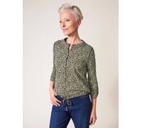 White Stuff TIA TIE HEM JERSEY SHIRT 350447 437364-GREEN_MLT 5059514481824 White Stuff 10-S/M