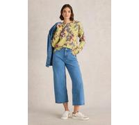 White Stuff Tia Wide Leg Crop Jean Denim Multi Größe: 14/R | Jeans Outlet | Damen | Blau