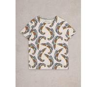 White Stuff Womens ABBIE TEE in NAT_PR Art WS443692 358668 443692-NAT_PR-10 5063390601412 White Stuff 10