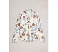 White Stuff Womens ANNIE JERSEY SHIRT in IVORY MLT, Art Nr WS445494 362187 445494-IVORY_MLT-10 5063390980593 White Stuff 10