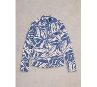 White Stuff Womens ANNIE JERSEY SHIRT in NAVY_MULTI Art WS443735 358695 443735-NAVY_MULTI-10 5063390589444 White Stuff 10