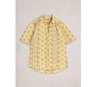 White Stuff Womens ANNIE SS JERSEY SHIRT in GREEN PR, Art Nr WS445370 362142 445370-GREEN_PR-10 5063390975551 White Stuff 10