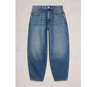 White Stuff Womens Aubrey Barrel Leg Jean in MID DENIM, Art Nr WS444939 362005 444939-MID_DENIM-10 5063390970839 White Stuff 10