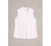 White Stuff Womens CELIA SHIRT in BRIL_WHITE Art WS438907 358438 438907-BRIL_WHITE-10 5059514586079 White Stuff 10