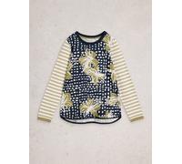 White Stuff Womens CLARA LS TEE in GREEN PR, Art Nr WS445373 362184 445373-GREEN_PR-10 5063390976251 White Stuff 10