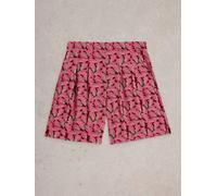 White Stuff Womens Matilda Crinkle Short in PINK_PR Art WS443431 358746 443431-PINK_PR-10 5063390510691 White Stuff 10