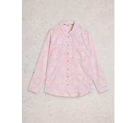 White Stuff Womens Sophie Jacquard Shirt in PINK MLT, Art Nr WS445246 362317 445246-PINK_MLT-10 5063390927369 White Stuff 10