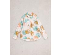 White Stuff Womens Sophie Organic Cotton Shirt in IVORY PR, Art Nr WS445511 362320 445511-IVORY_PR-10 5063390985048 White Stuff 10