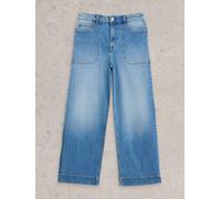 White Stuff Womens Tia Wide Leg Jean in MID DENIM, Art Nr WS445148 362013 445148-MID_DENIM-10 5063390971133 White Stuff 10