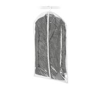 Whitmor Anzugtasche mit Reißverschluss, transparent