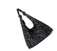 Whltzf Zeitgenössische Wildleder Umhängetasche Geräumiges Fassungsvermögen Leoparden Unterarm Geldbörse Shopper Tasche Für Trendiges Outfit Kombination Mit Wildleder Handtasche Für Damen