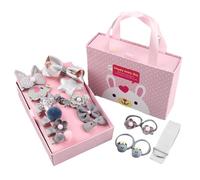 Whnbuij Mädchen Haarschmuck | Niedliche Haarspangen | Set mit 18 stilvollen Haarnadeln, sortiert Prinzessin Kopfbedeckungen Set für Party, Schule, Ballett, Cosplay