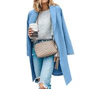 WHZXYDN Herbst Und Winter Doppelseitiger Wollwollmantel Damen Wollmantel Windjacke Damen