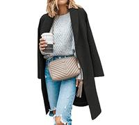 WHZXYDN Herbst Und Winter Doppelseitiger Wollwollmantel Damen Wollmantel Windjacke Damen