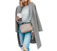 WHZXYDN Herbst Und Winter Doppelseitiger Wollwollmantel Damen Wollmantel Windjacke Damen