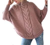 WHZXYDN Herbst Und Winter Neue Damen Strickpullover Mit FledermausäRmeln
