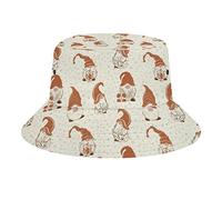 Wichtel-Eimerhut für Männer und Frauen, lustiger Sommer-Strand-Fischerhut, verstaubarer Outdoor-Sonnenfischerhut