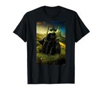 Wicked Damen T-Shirt Elphaba Design Schwarz S
