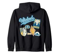 Wicked Elphaba and Glinda Varsity Kapuzenjacke
