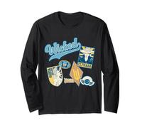 Wicked Elphaba and Glinda Varsity Langarmshirt