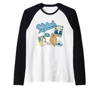 Wicked Elphaba and Glinda Varsity Raglan
