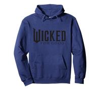Wicked: For Good Black Minimalist Logo Pullover Hoodie