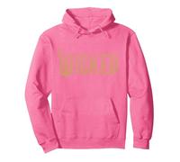 Wicked: for Good Gold Glam Logo Pullover Hoodie, Unisex für Erwachsene, Leuchtendes Pink, XXL