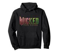 Wicked: For Good Pink To Green Logo Pullover Hoodie