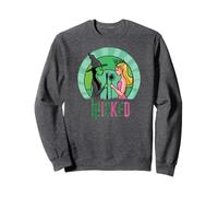 Wicked Glinda & Elphaba Sketched Sweatshirt