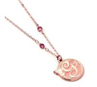 WICKED Glinda Logo Halskette Rosegold, Einheitsgröße, Zinklegierung: 93 % Zink, 3 % Kupfer, 4 % Aluminium, Kein Edelstein