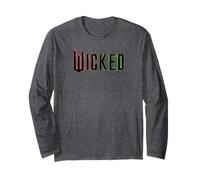 Wicked Pink And Green Logo Langarmshirt