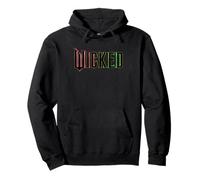 Wicked Pink And Green Logo Pullover Hoodie