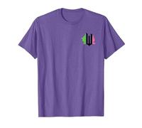 Wicked Pink & Green Front & Back T-Shirt, Herren, Heidekrautlila, XXL