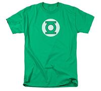 Wicked Tees Herren DC Kurzarm Green Lantern Logo Large T-Shirt Tee Größe L