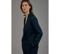 Wickelbluse Print Blau 42 (60.130164-0019-42)