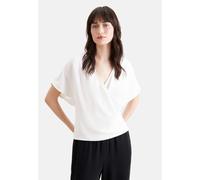 Wickelbluse Uni Weiß 34 (60.852233-0002-34)