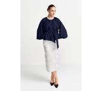Wickelbluson aus Baumwollmix 34 midnight blue