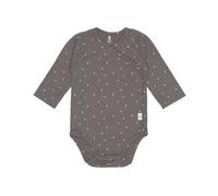 Wickelbody Langarm Cozy Colors, Spots anthrazit, Gr. 62/68 - LÄSSIG 1531010260-6