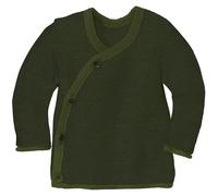 Wickeljacke Baby in oliv-anthrazit 74/80