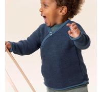 Wickeljacke Baby taubenblau-indigo 98/104