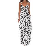 Wickelkleid Damen Geschenke für Frauen Elegant Lange Kleid Cocktailkleid Abendkleider Maxikleid Festlich Ballkleid Minikleid Knielang Maxikleider meine bestellungen anzeigen Vintage Retro Kleid F