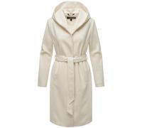 Wickelmantel mit Taillengürtel "Kailii 16" Off White S