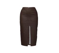 Wickelrock SURI FREY "Rock SFY Freyday", Damen, Gr. XXL, braun (schwarzbraun 218), Obermaterial: 98% Baumwolle CO. 2% Elasthan EL., Röcke Wickelrock (88516859-XXL) schwarzbraun 218