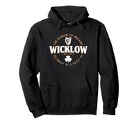 Wicklow Ireland Label Koordinaten 2C Pullover Hoodie